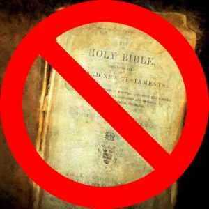 Does the Bible make white people feel bad about racism?  Will Florida ban the Bible?