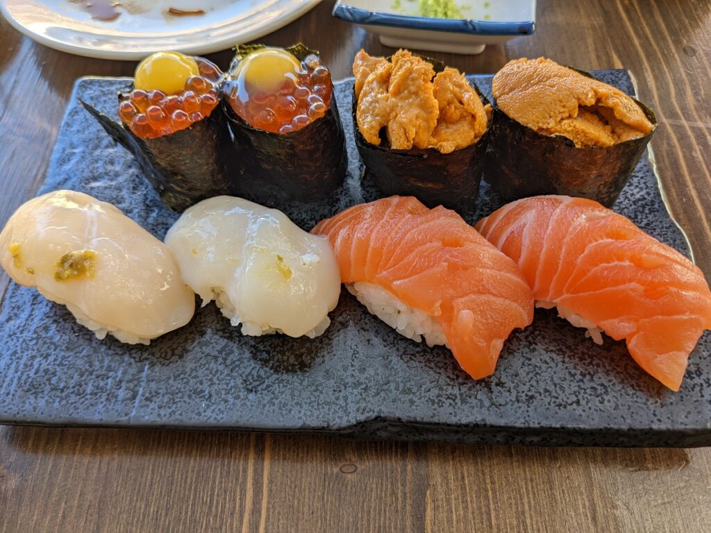 Will we have enough food in Heaven to be happy? How about the best sushi?